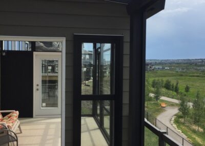 aluminum pergola patio cover and glass room project calgary