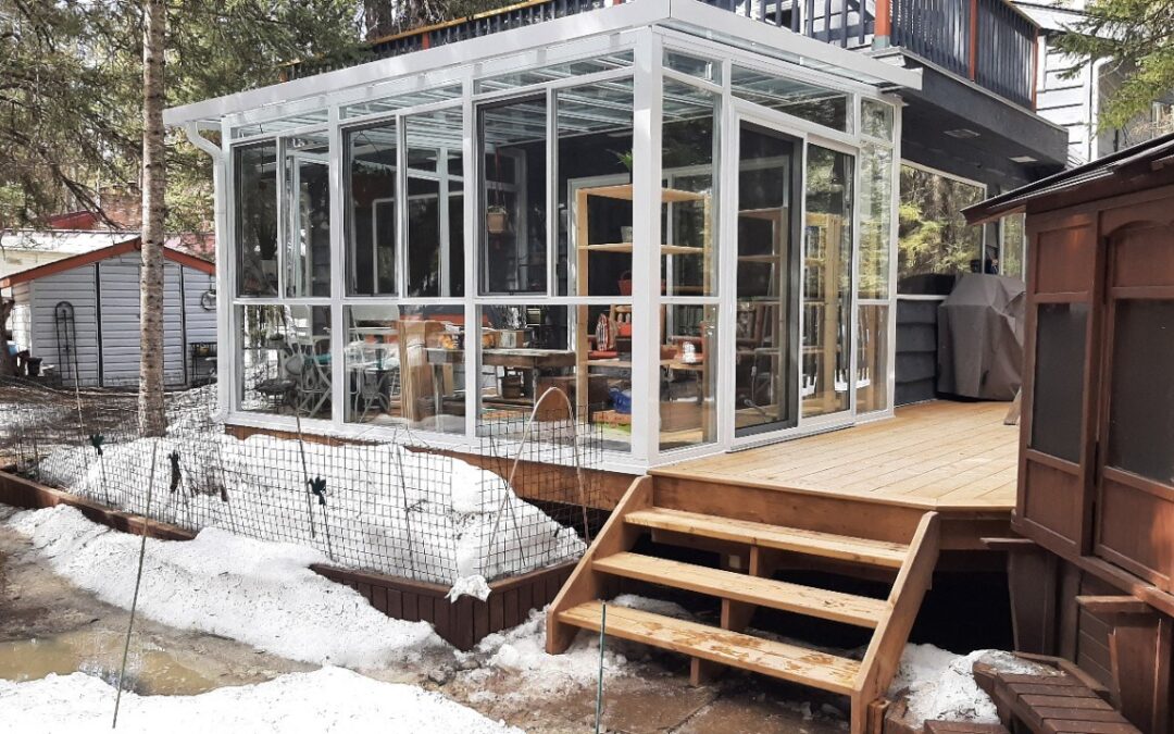 A Winter Project – Bragg Creek Sunroom